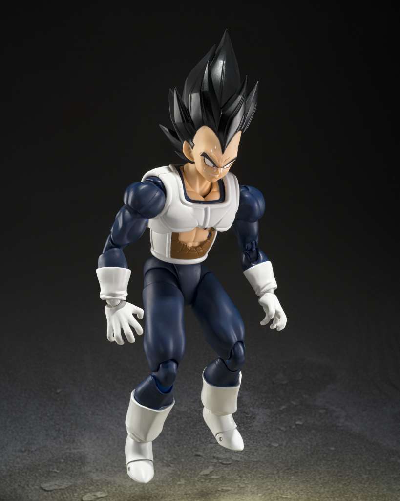 Dragon Ball Z S.H.Figuarts Vegeta Older Style Battle Clothes Action Figure 14 cm Bandai