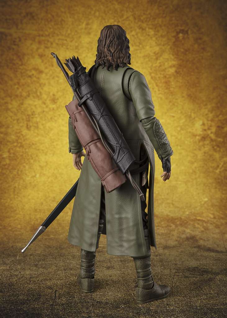 Lord Of The Rings S.H.Figuarts Fellowoship Aragorn Action Figure 15.5 cm Bandai