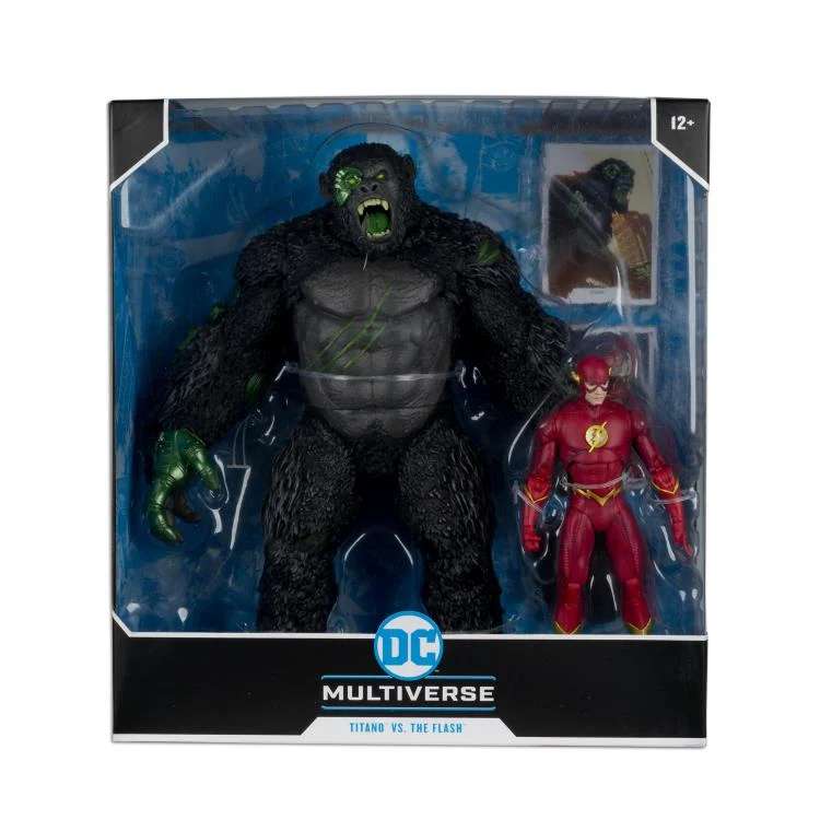 DC Multiverse Titano Megafig vs The Flash 2-Pack Action Figures 17 cm McFarlane Toys