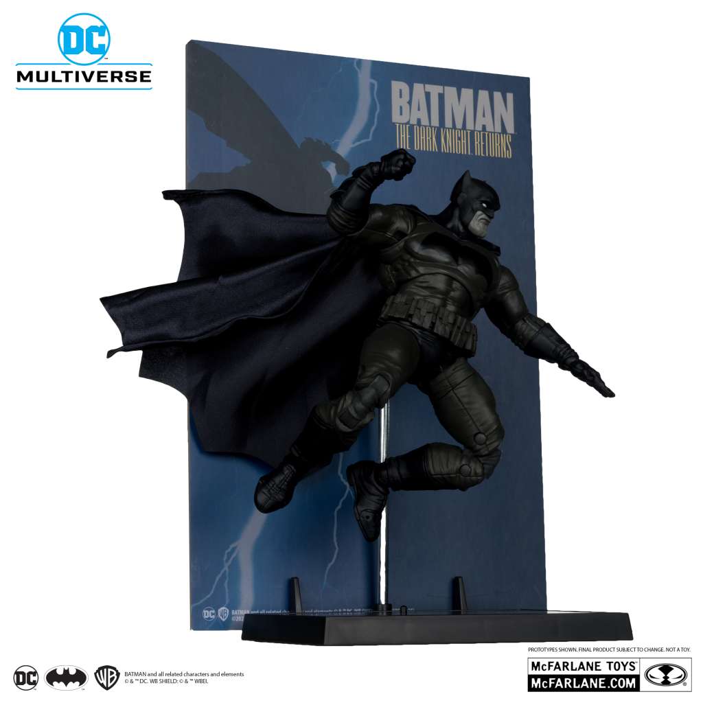 DC Multiverse Cover Recreations Batman: The Dark Knight Returns Action Figure Gold Label 18 cm McFarlane Toys