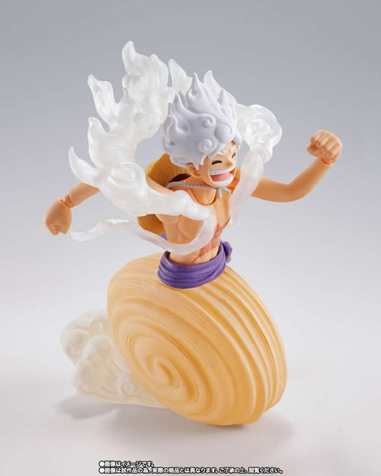 One Piece S.H.Figuarts Monkey.D.Luffy Gear5 Future Island Egghead Action Figure 15 cm Bandai