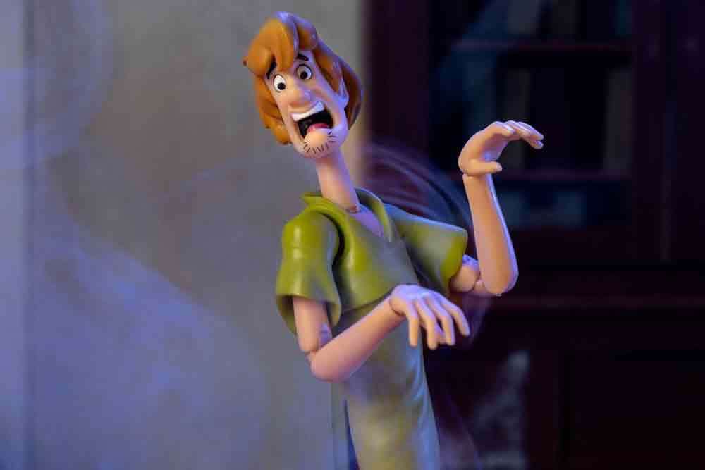 Scooby-Doo Shaggy Wave 1 De Luxe Action Figure 15 cm Jada Toys