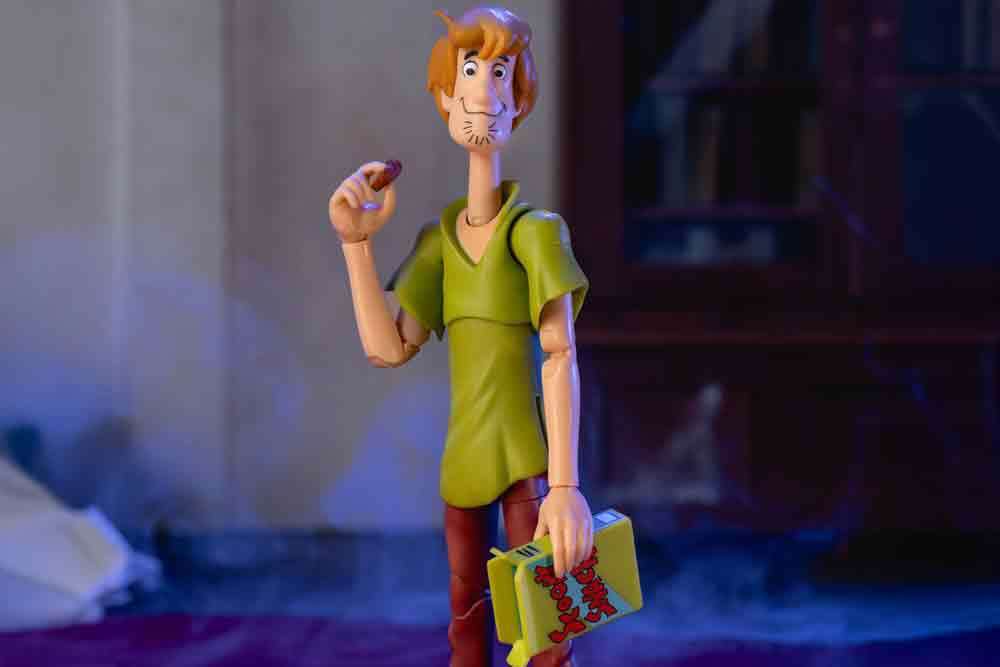 Scooby-Doo Shaggy Wave 1 De Luxe Action Figure 15 cm Jada Toys