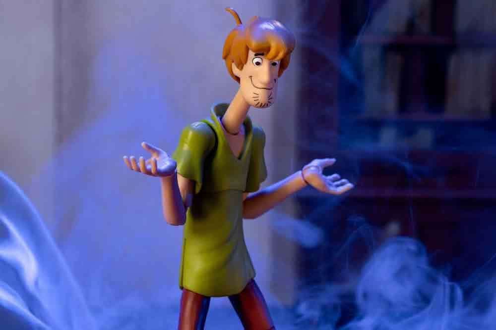 Scooby-Doo Shaggy Wave 1 De Luxe Action Figure 15 cm Jada Toys