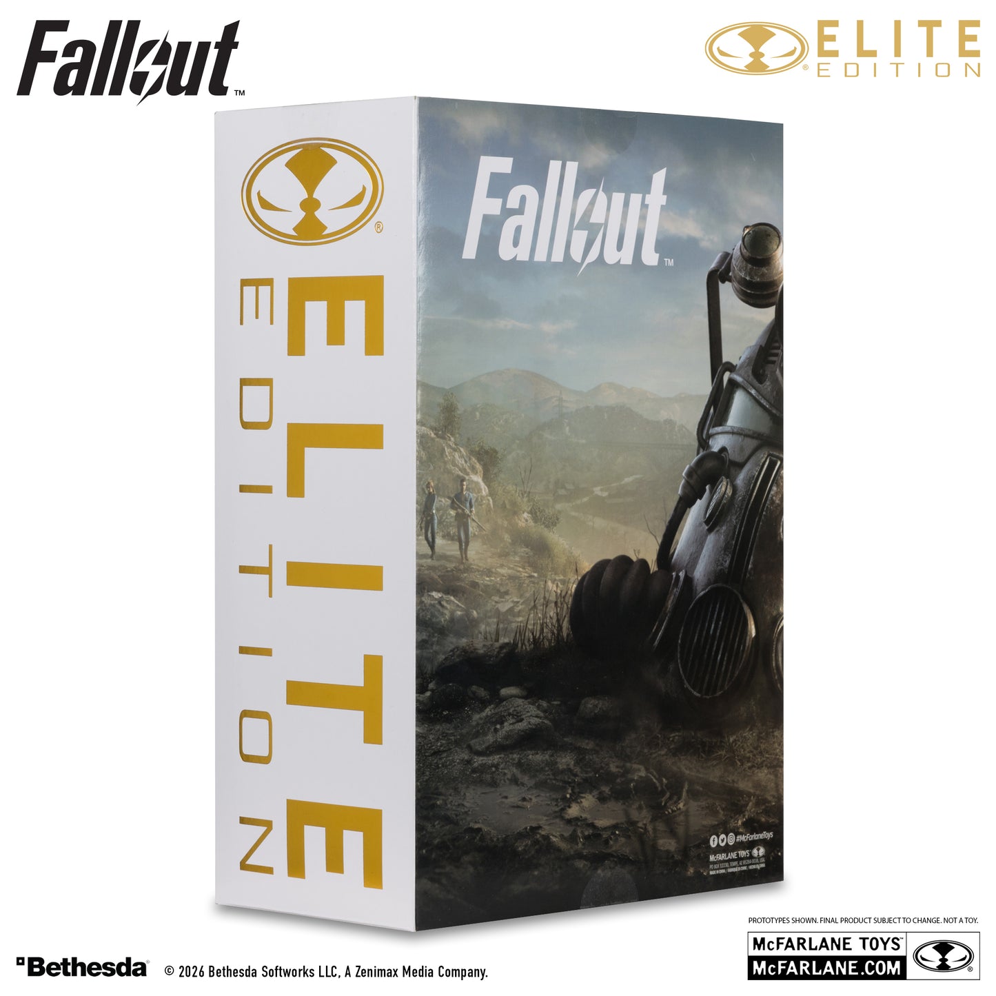 McFarlane Toys Fallout 76 Nuka Cola T-60 Elite Edition Gold Label