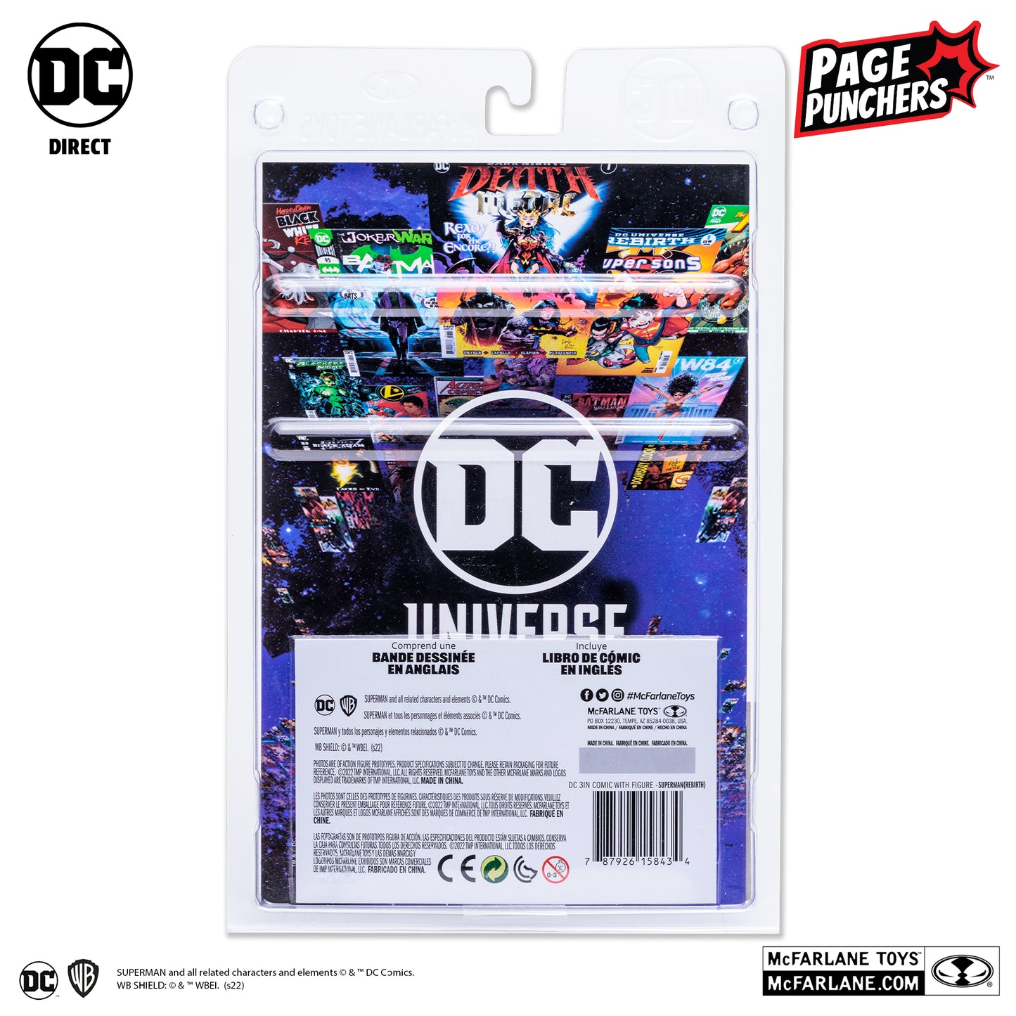 McFarlane Toys DC Page Punchers Superman