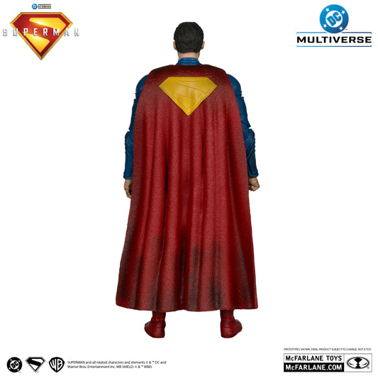 McFarlane Toys Superman Movie 2025 Superman Battle Damage Gold Label