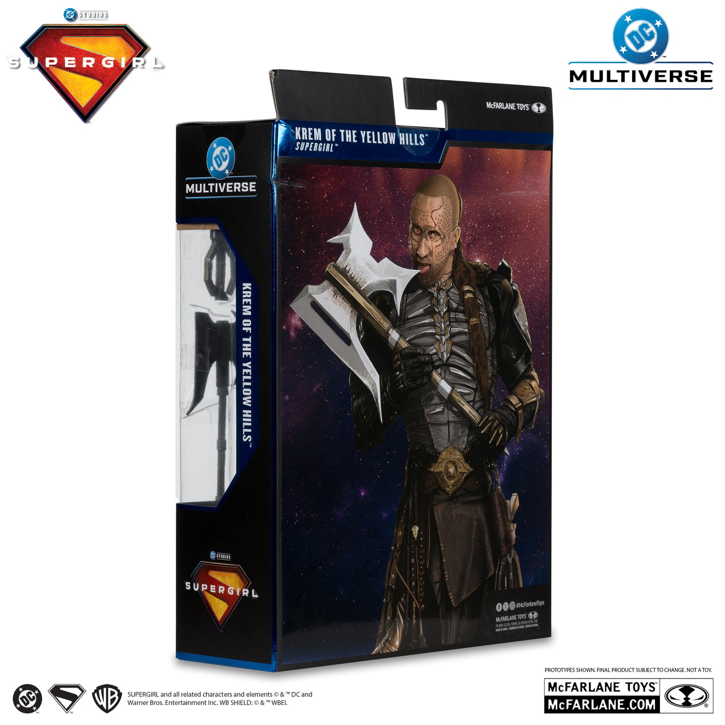 McFarlane Toys Supergirl Movie Krem Of The Yellow Hills Deluxe Theatrical Edition