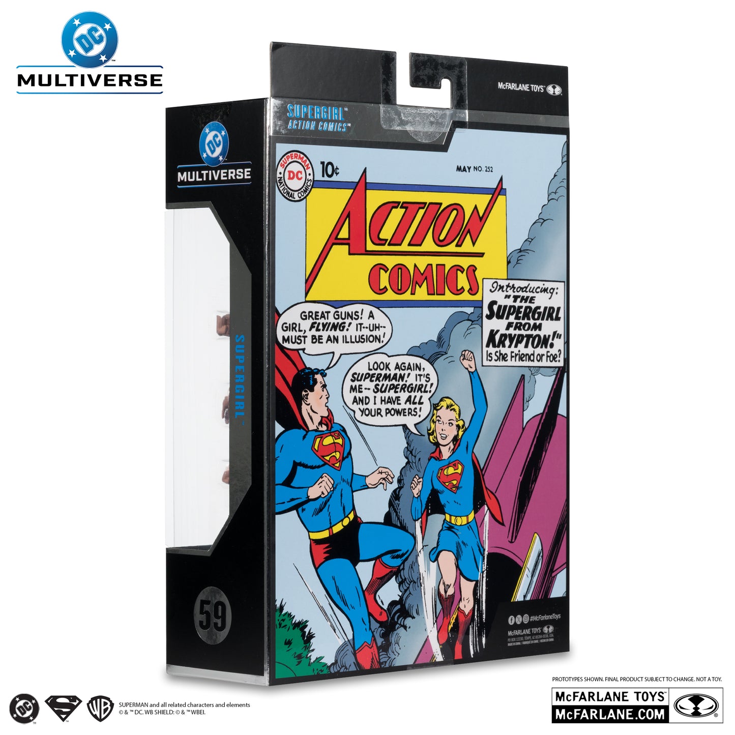 McFarlane Toys Supergirl Action Comics Collector Edition #59