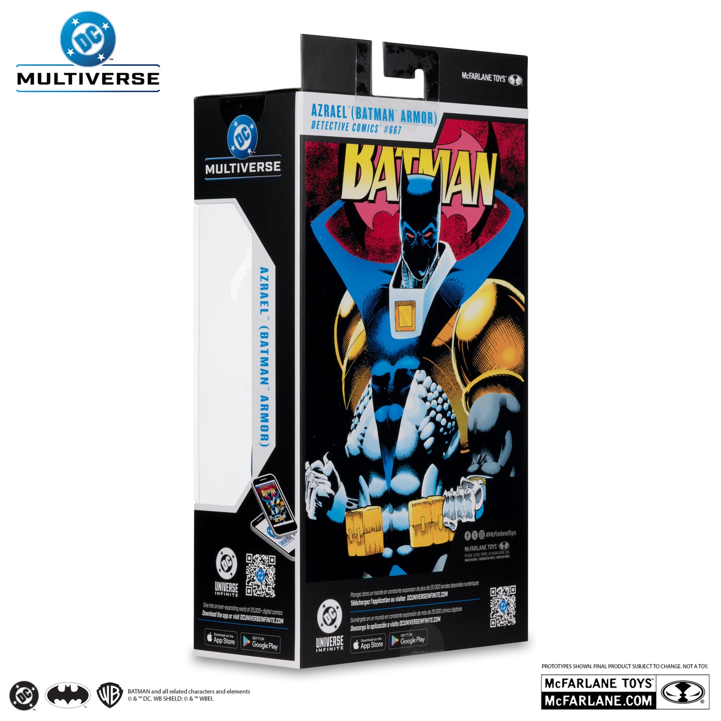 McFarlane Toys Azrael Batman Armor - Detective Comics #667 -