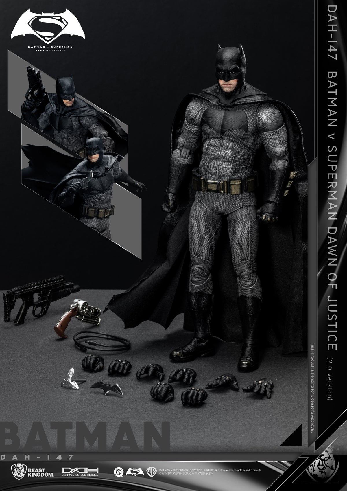Beast Kingdom DAH-147 Batman V Superman: Dawn Of Justice Batman 2.0