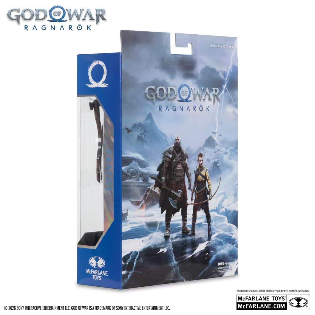 McFarlane Toys God Of War Ragnarök Kratos Gaming Edition