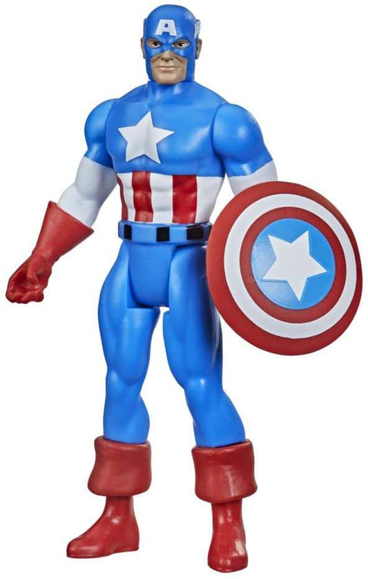 Marvel Legends Retro Collection Captain America Action Figure 10 cm Hasbro