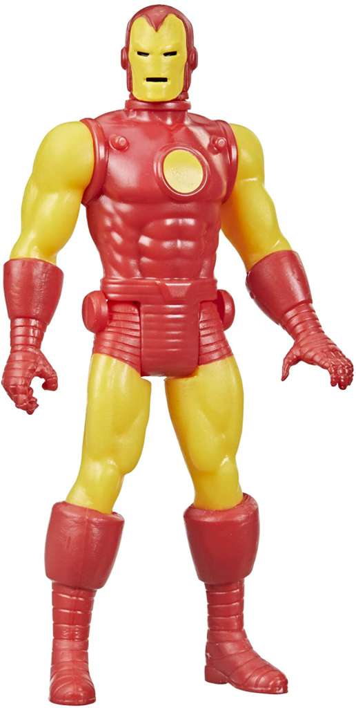 Marvel Legends Retro Collection Iron Man Action Figure 10 cm Hasbro