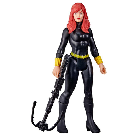 Marvel Legends Retro Collection Black Widow Action Figure 10 cm Hasbro