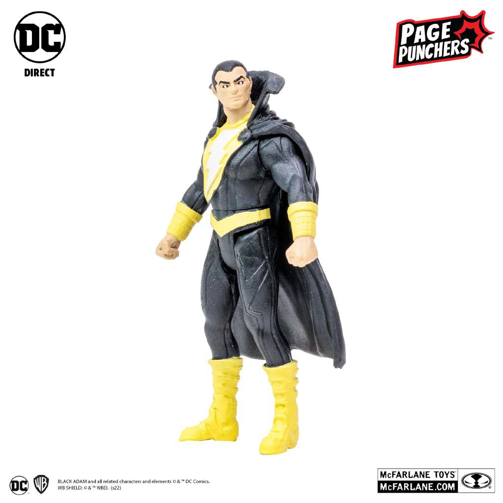 DC Page Punchers Black Adam Action Figure 8 Cm Mcfarlane Toys