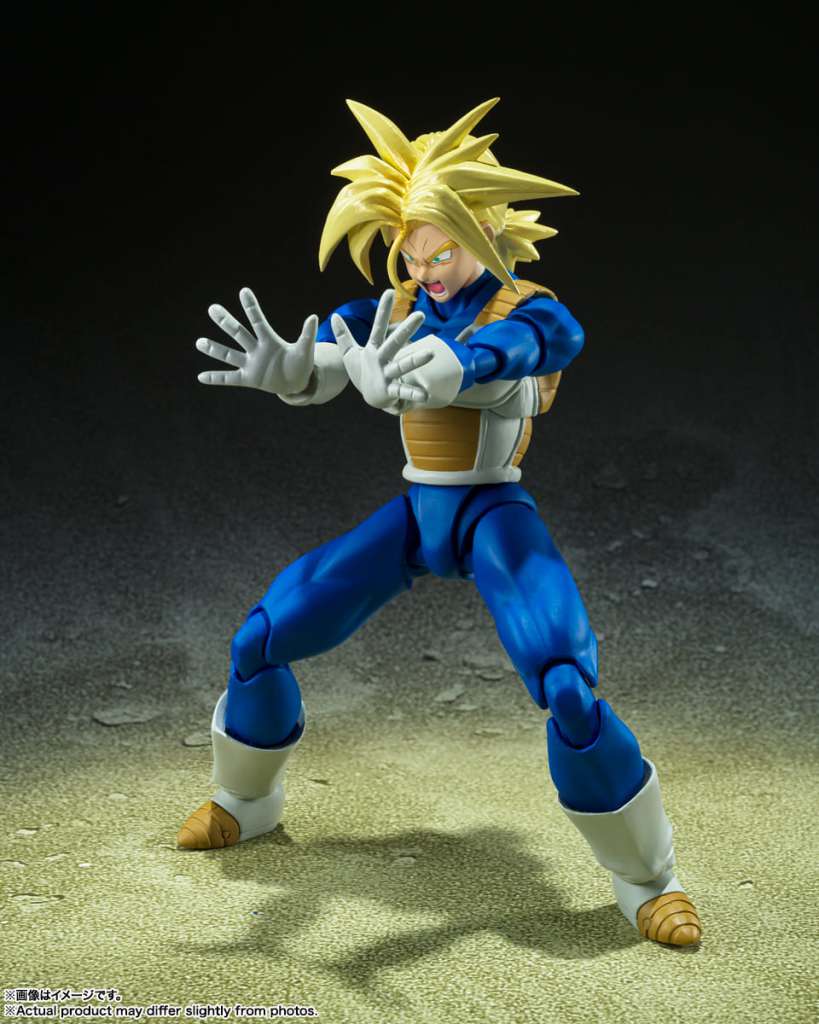 Dragon Ball Z S.H.Figuarts Super Saiyan Trunks Infinite Latent Super Power Action Figure 14 cm Bandai