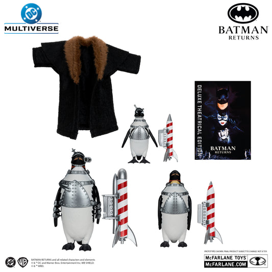 DC Multiverse Batman Returns Commando Penguins Action Figure Deluxe Theatrical Edition 5 cm & 13 cm McFarlane Toys