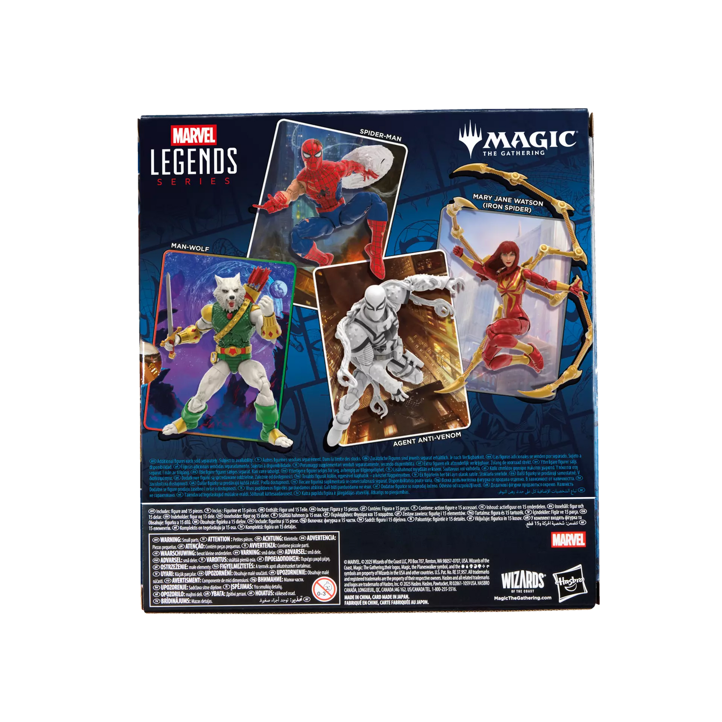 Hasbro Marvel Legends Series Spider-Man Agent Anti-Venom Magic The Gathering