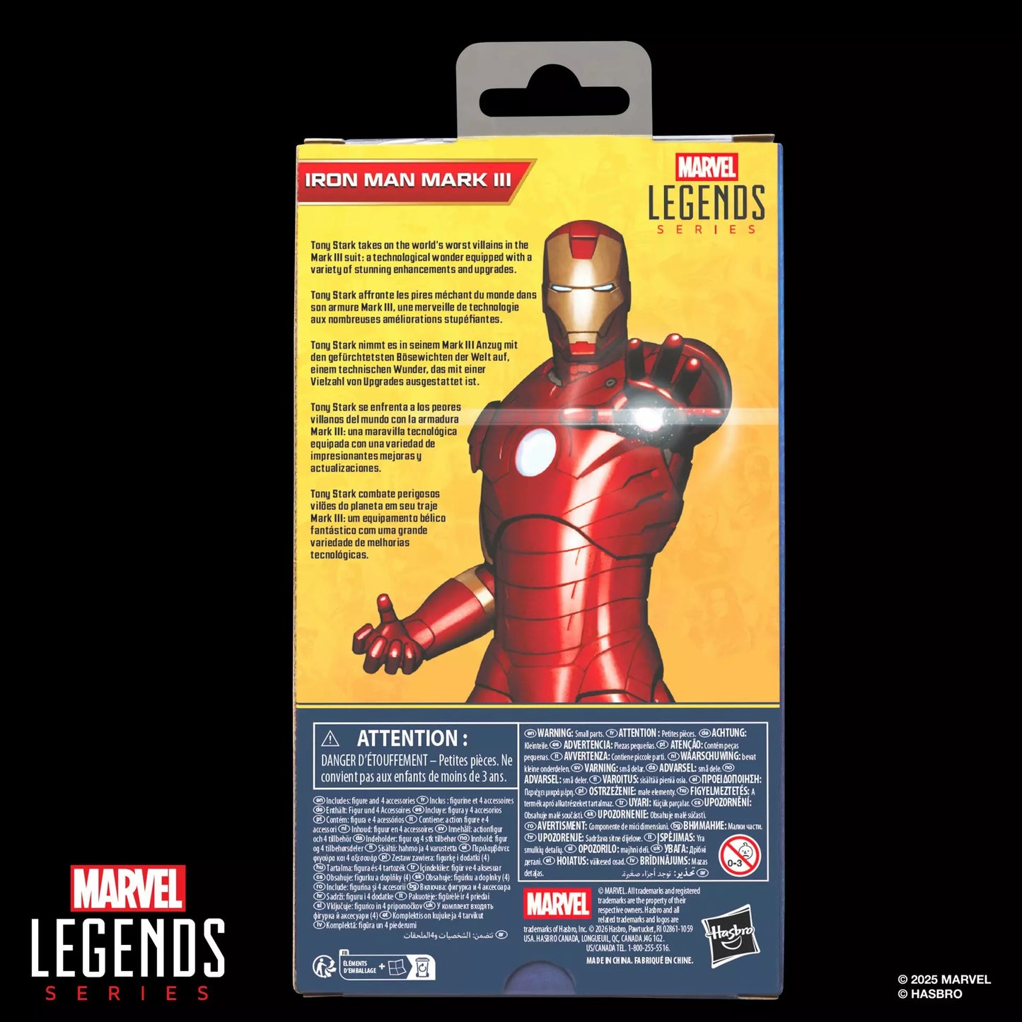 Hasbro Marvel Legends Series Iron Man Mark III