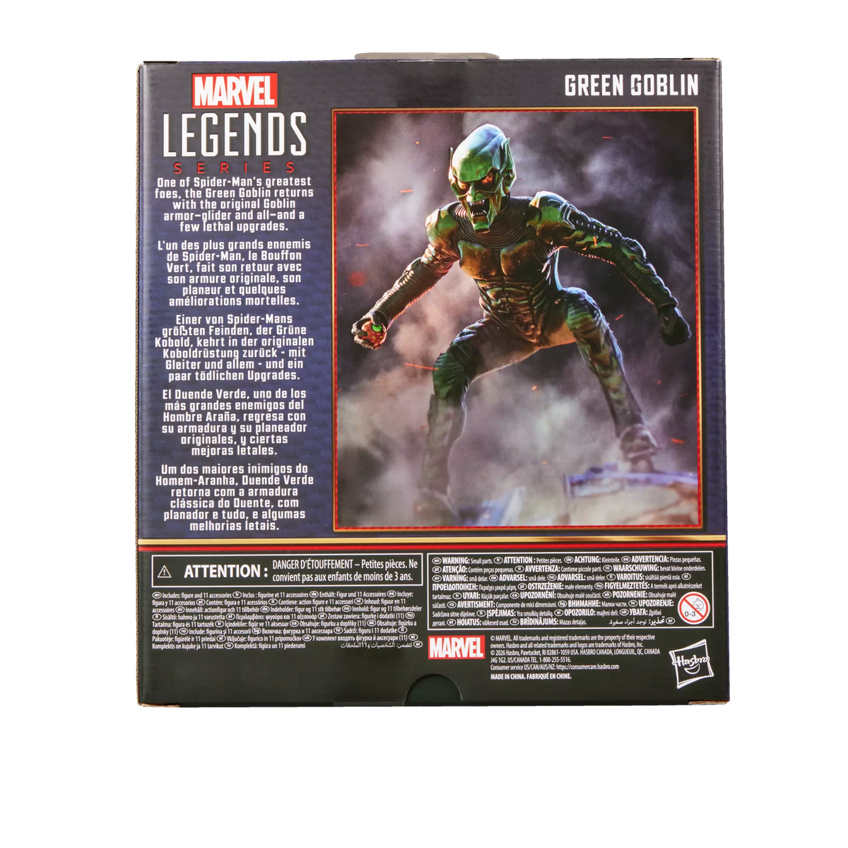 Hasbro Marvel Legends Series Spider-Man No Way Home Green Goblin