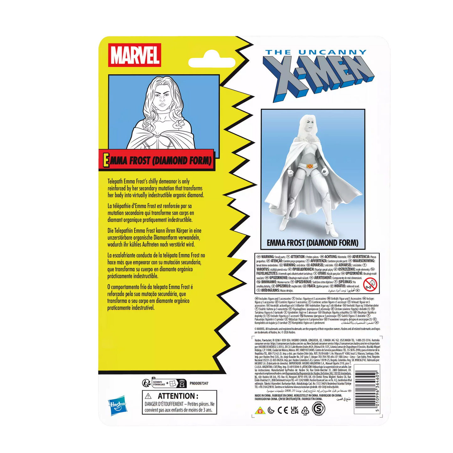 Hasbro Marvel Comics The Uncanny X-Men Emma Frost Diamond Form