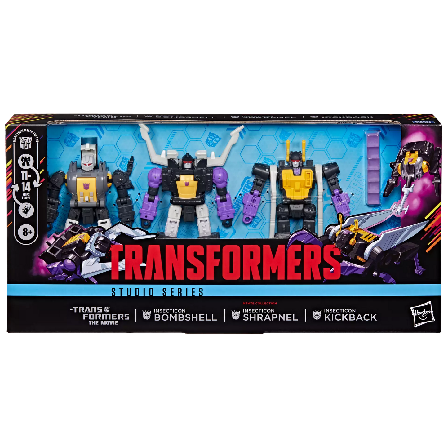 Hasbro Transformers Studio Series Insecticons Bombshell - Shrapnel And Kickback