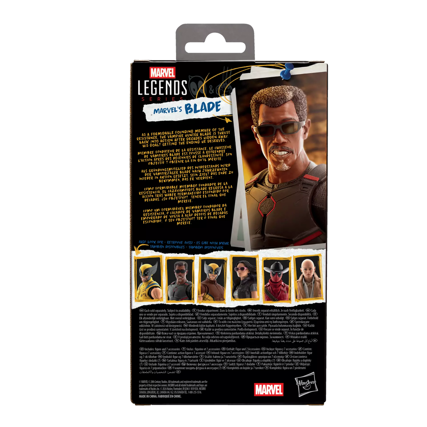 Hasbro Marvel Legends Series Deadpool & Wolverine Marvel's Blade