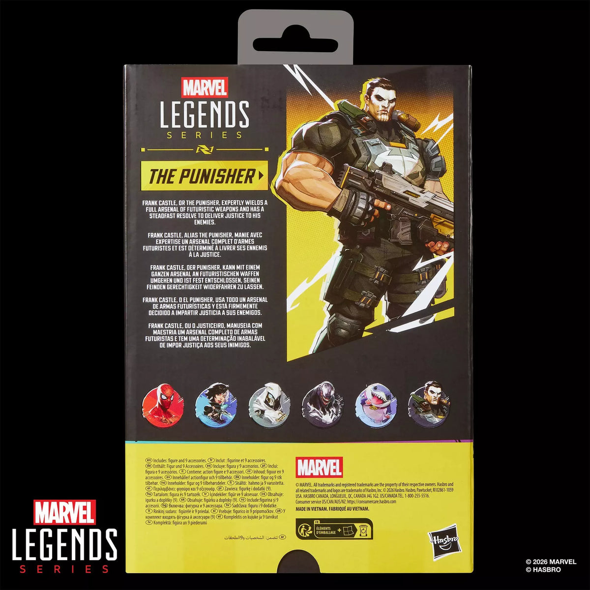 Hasbro Marvel Legends Series The Punisher - Marvel Rivals -