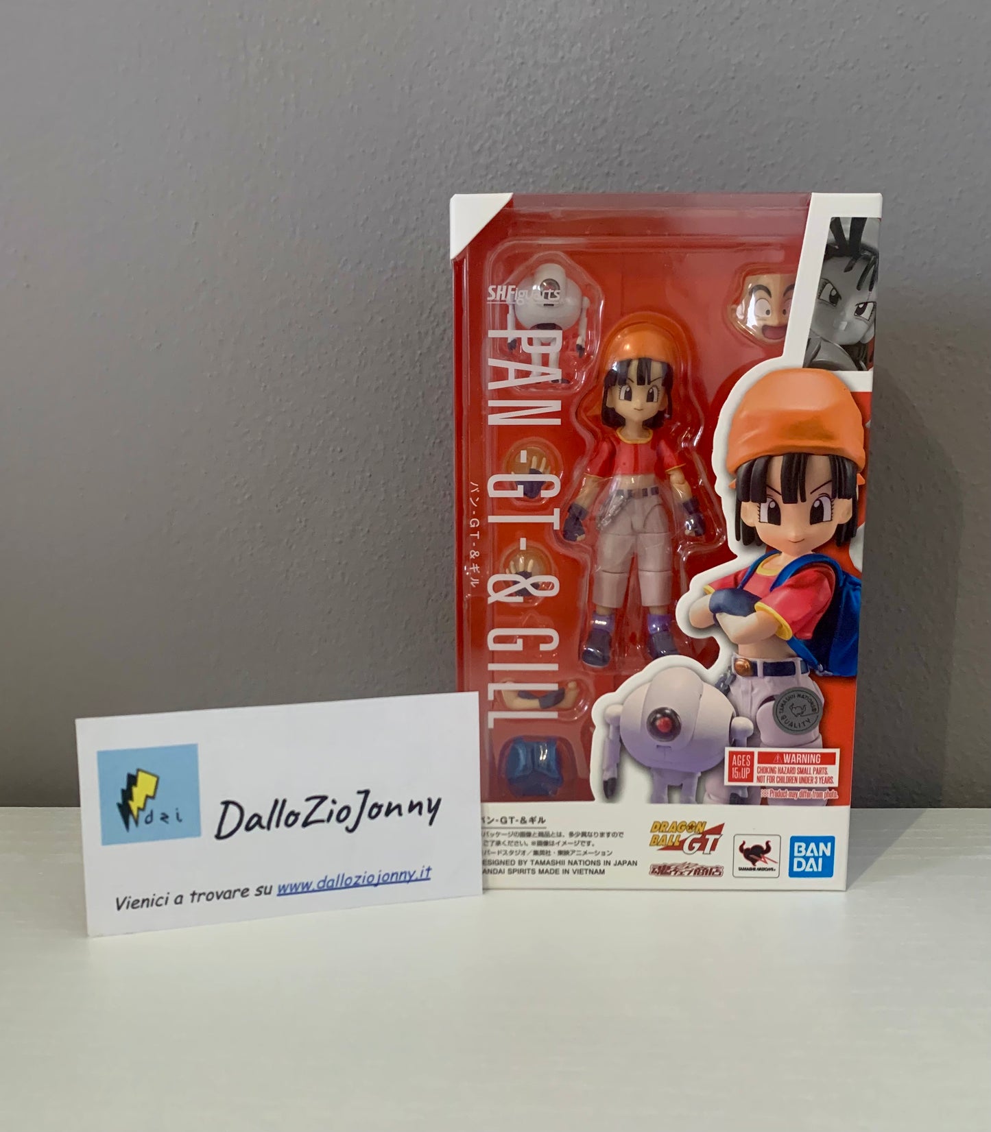 Dragon Ball GT S.H.Figuarts Pan GT & Gill Action Figures 9 cm Bandai
