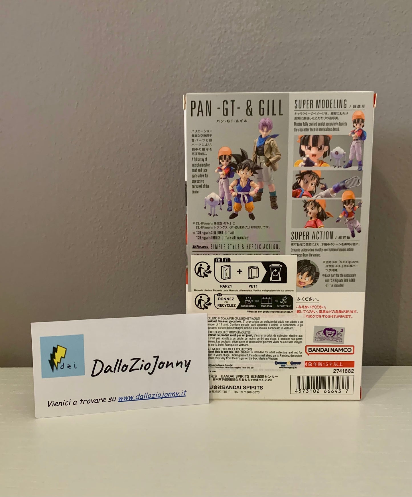 Bandai S.H.Figuarts Dragon Ball GT Pan GT & Gill