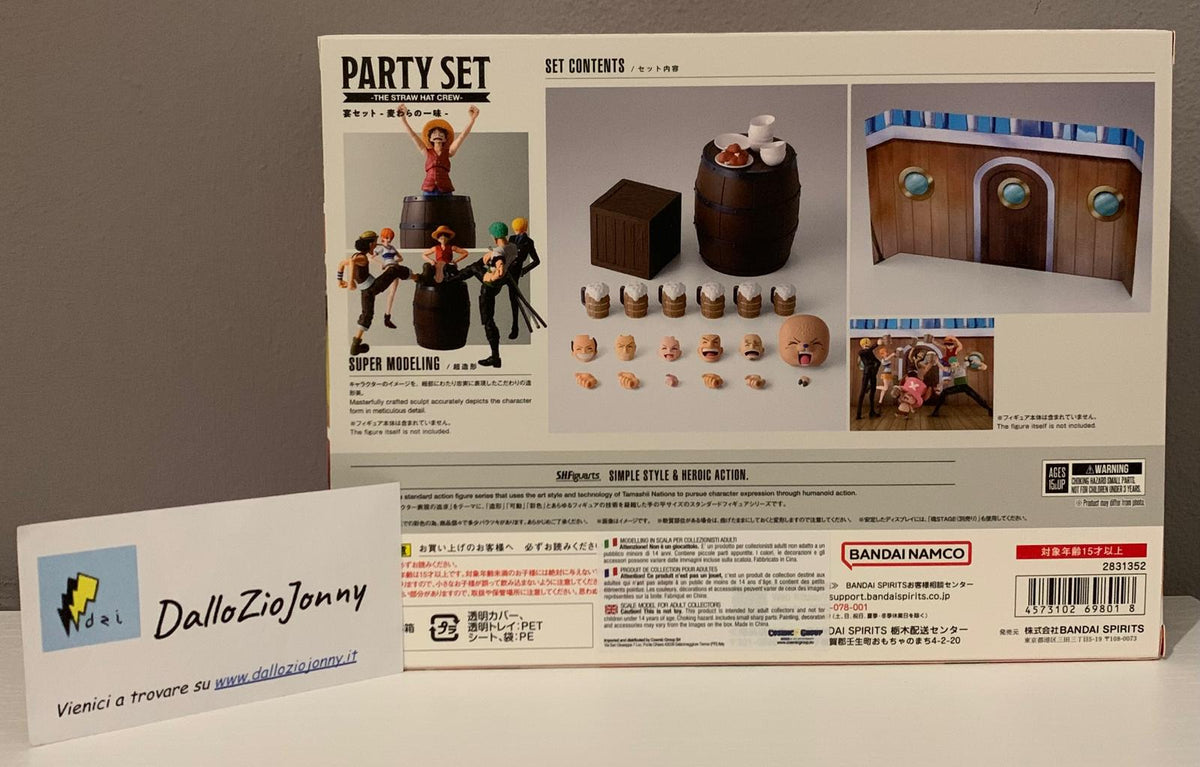 Bandai S.H.Figuarts One Piece Party Set - The Straw Hat Crew -