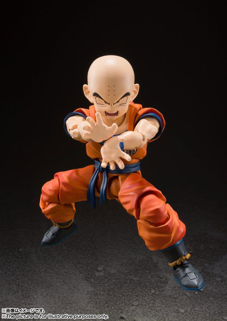 Bandai S.H.Figuarts Dragon Ball Z Krillin - Earth's Strongest Man -