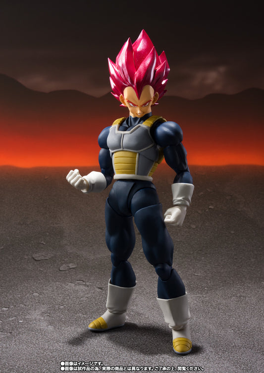 Bandai S.H.Figuarts Dragon Ball Super Super Saiyan God Super Saiyan Vegeta 15th Anniversary Ver.