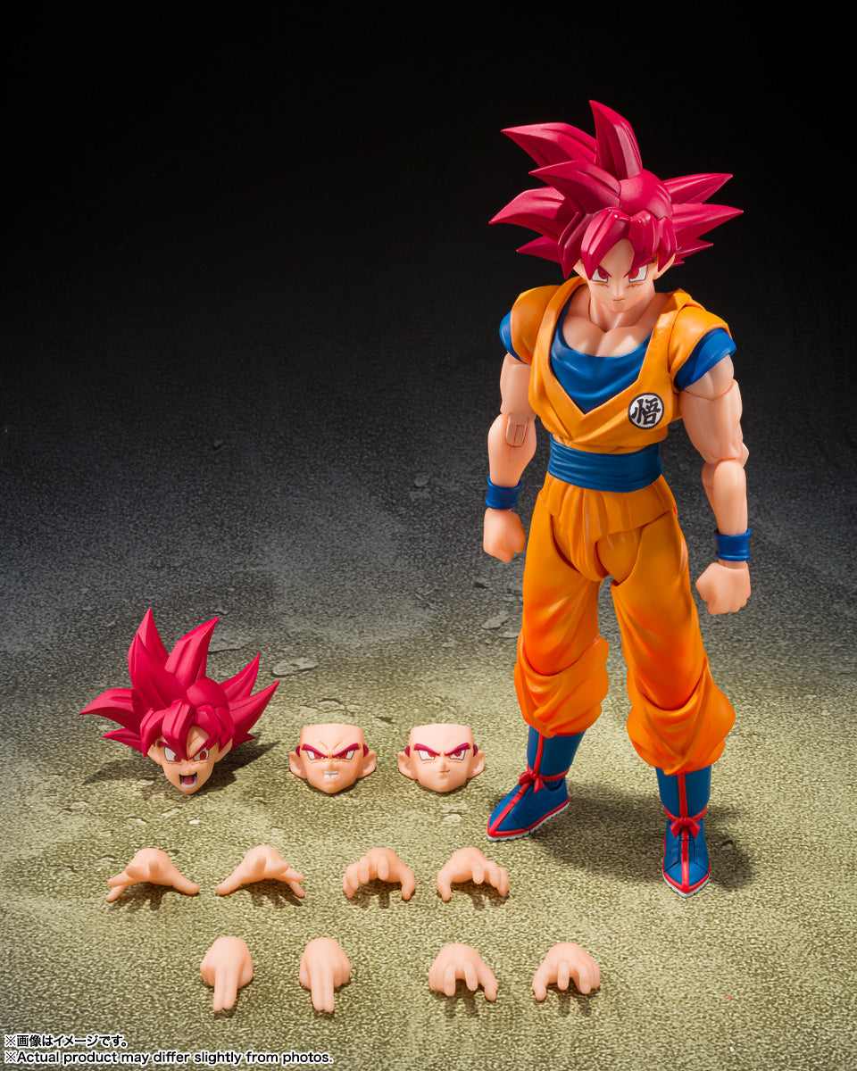 Bandai S.H.Figuarts Dragon Ball Super Super Saiyan God Son Goku - God Aura -