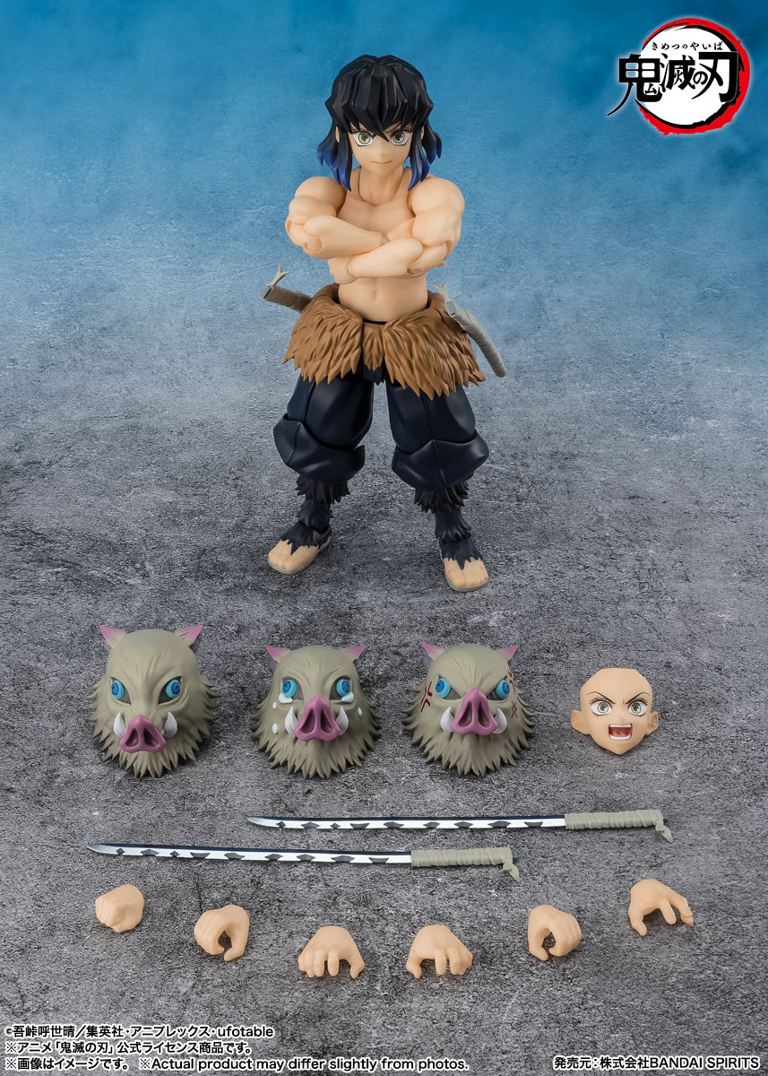 Bandai S.H.Figuarts Demon Slayer: Kimetsu No Yaiba Inosuke Hashibira