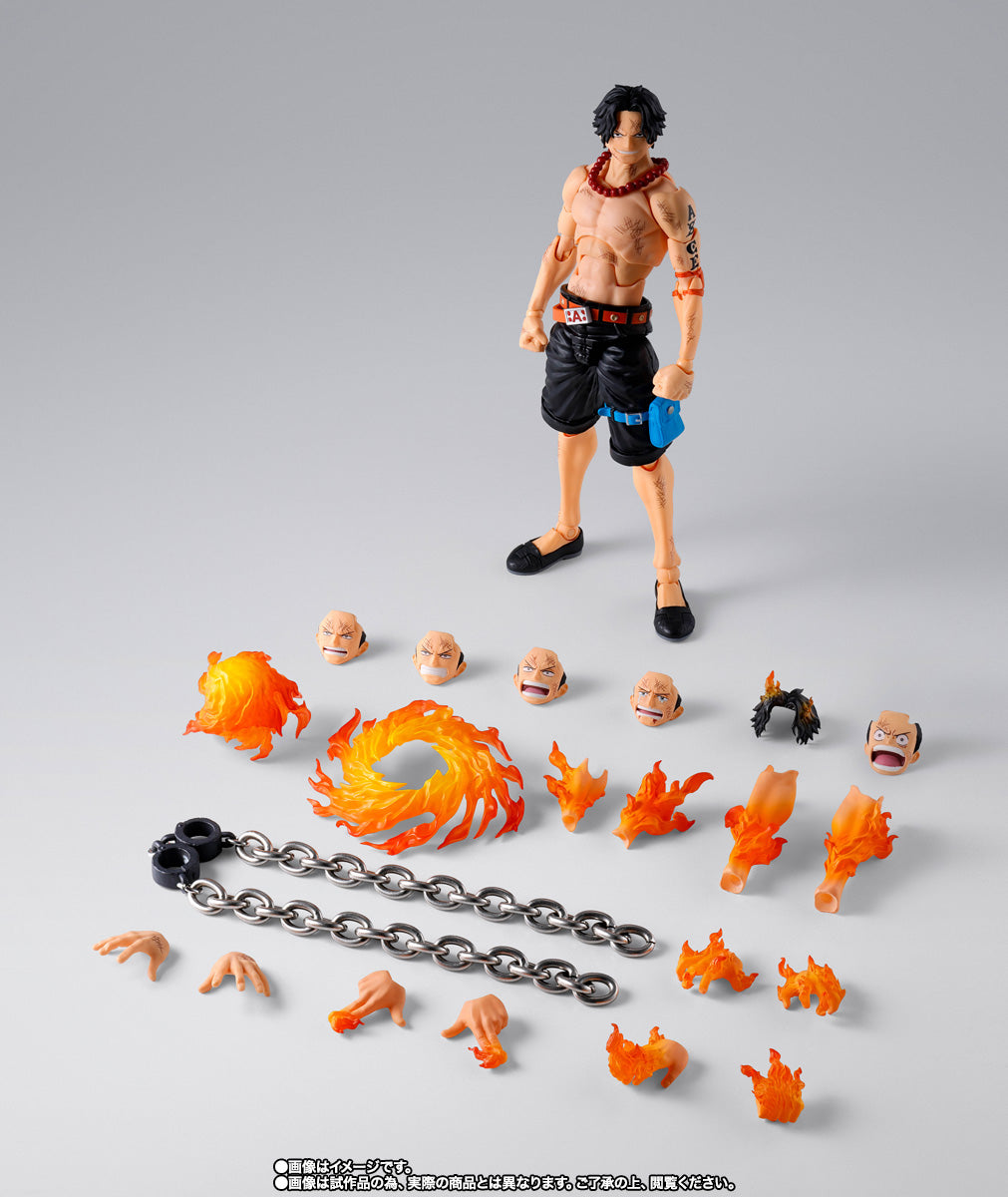 Premium Bandai S.H.Figuarts One Piece Portgas.D.Ace - Marineford -