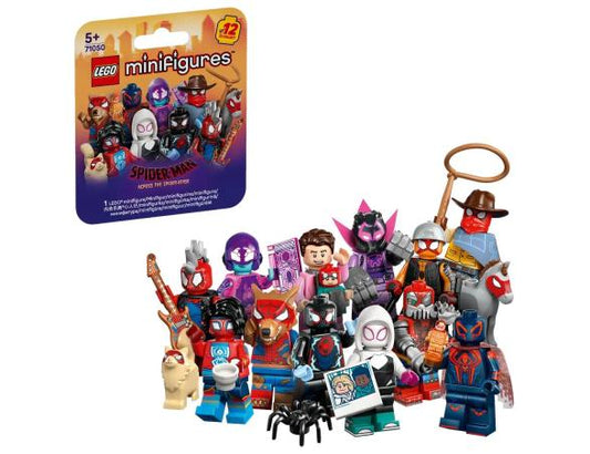 LEGO Minifigures 71050 Spider-Man: Across The Spider-Verse Serie Completa 12 pezzi