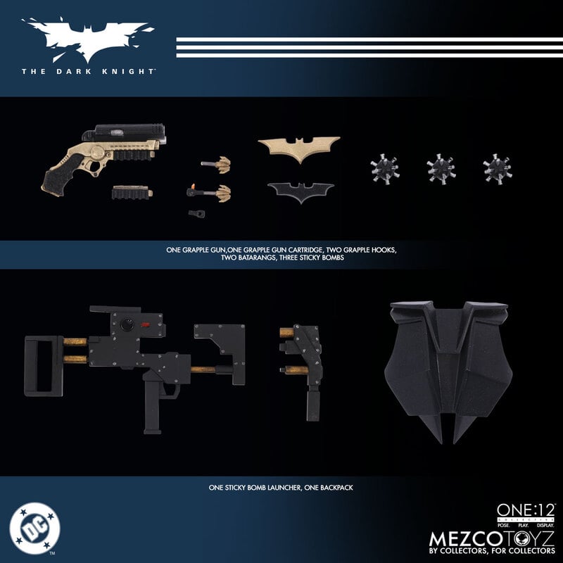 Mezco Toyz One:12 Collective The Dark Knight Batman