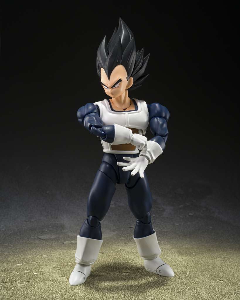 Dragon Ball Z S.H.Figuarts Vegeta Older Style Battle Clothes Action Figure 14 cm Bandai
