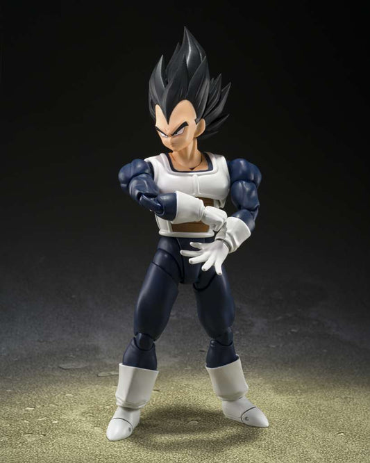 Dragon Ball Z S.H.Figuarts Vegeta Older Style Battle Clothes Action Figure 14 cm Bandai