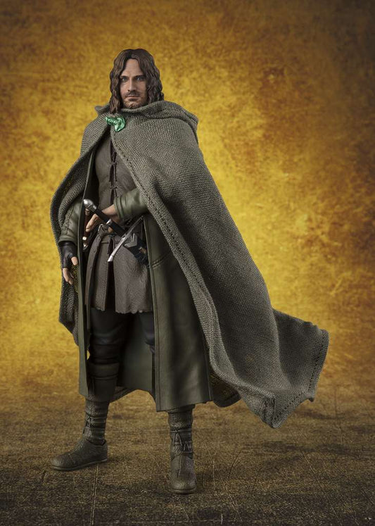Lord Of The Rings S.H.Figuarts Fellowoship Aragorn Action Figure 15.5 cm Bandai