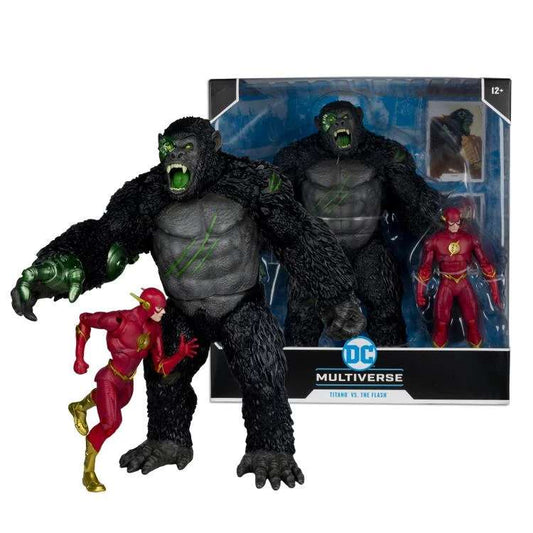 DC Multiverse Titano Megafig vs The Flash 2-Pack Action Figures 17 cm McFarlane Toys