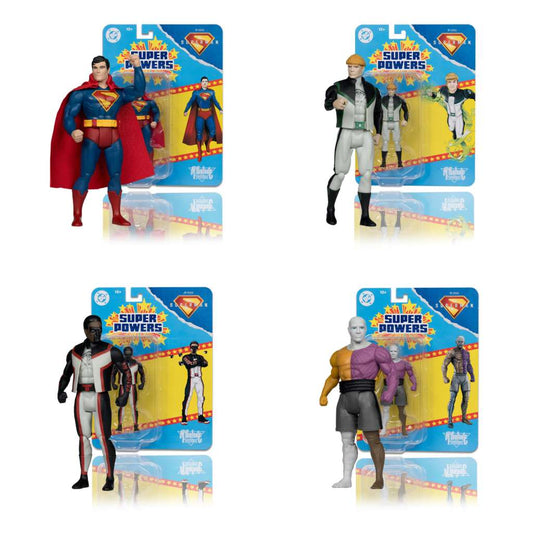 DC Direct Superman Movie 2025 Super Powers Set 5 Action Figures 11 Cm McFarlane Toys