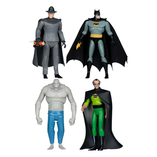 Dc Direct Batman: The Animated Series Build-A-Figure Wave 5 Set 4 Action Figures 15 cm McFarlane Toys