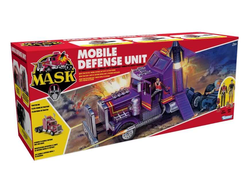 MASK Mobile Defense Unit Vehicle & Action Figures 15 cm The Loyal Subjects