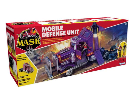 MASK Mobile Defense Unit Vehicle & Action Figures 15 cm The Loyal Subjects