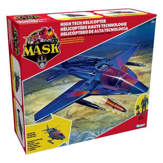 MASK High Tech Helicopter Vehicle & Action Figures 15 cm The Loyal Subjects