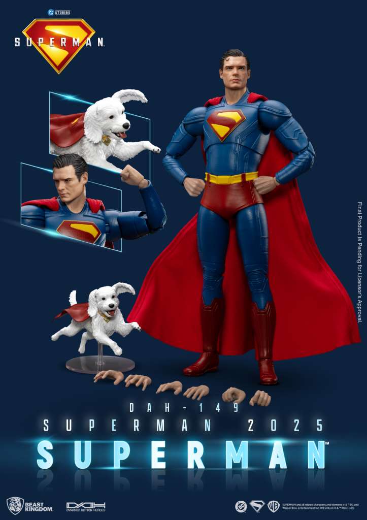Superman 2025 Superman DAH-149 Action Figure 20.5 cm Beast Kingdom