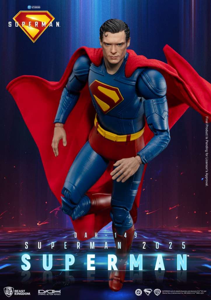 Superman 2025 Superman DAH-149 Action Figure 20.5 cm Beast Kingdom